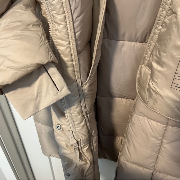 Gap Big Puff Coat, size XL, tan - Picture 2 of 6